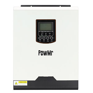 PowMr 5000W Hybrid Inverter 48V DC to 230V AC Bulit in Charge Controller