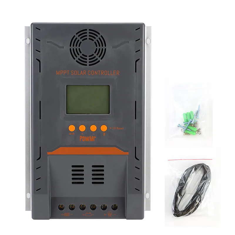 PowMr 12V 24V K100 Pro-100A MPPT Solar Charge And Discharge Controller
