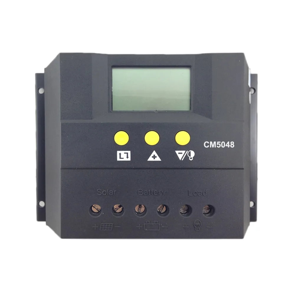 PowMr 48V 40A/50A PWM Solar Charge Controller With LCD Display